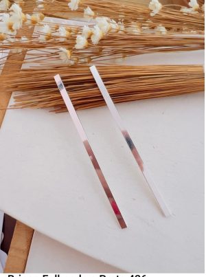 Brinco Folheado Prata